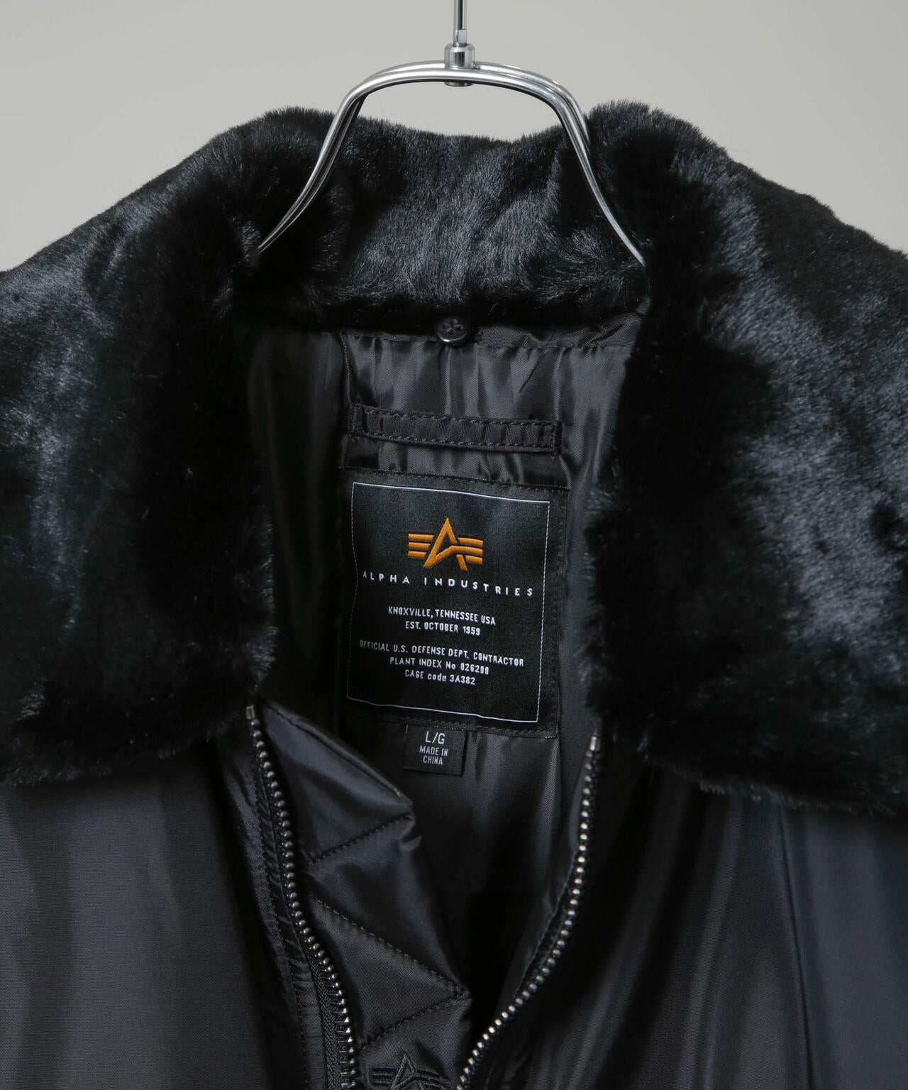ALPHA INDUSTRIES/別注 ALPHA FLIGHT JACKET