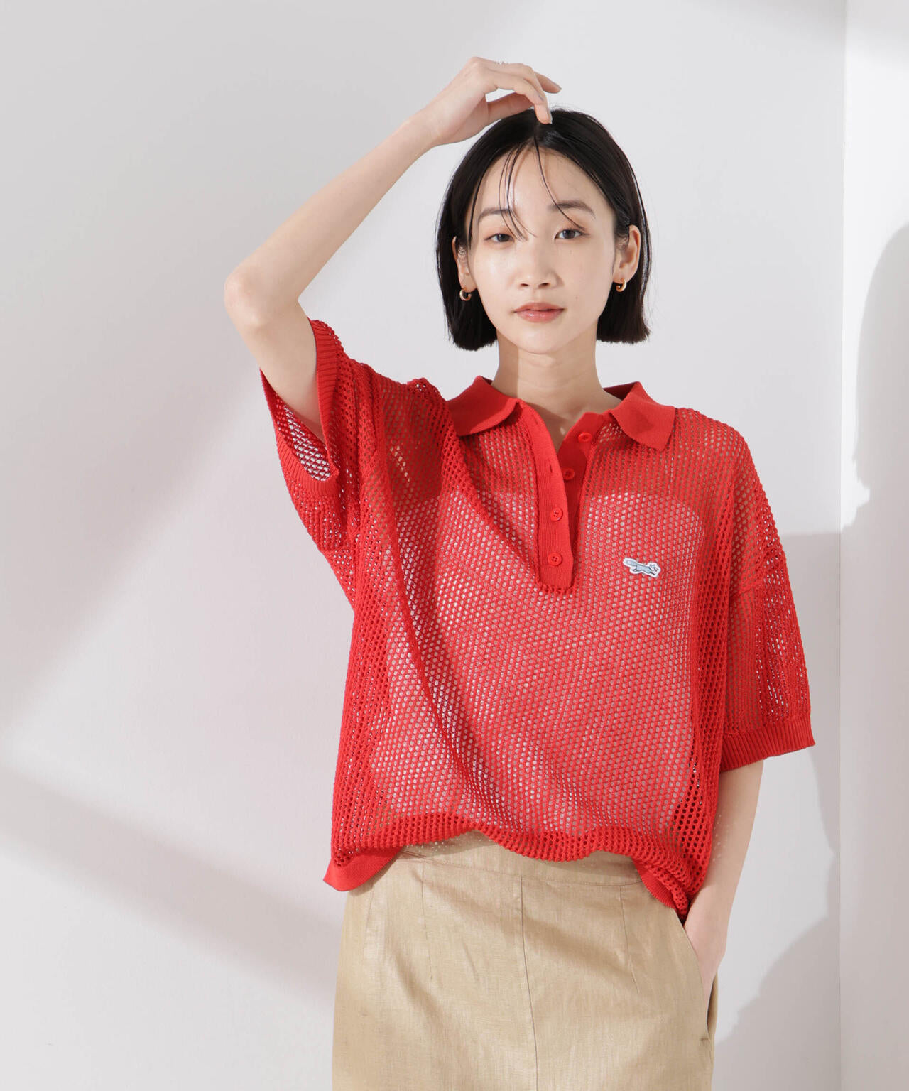 PENNEYS 別注 TheFOX メッシュ ポロニット
