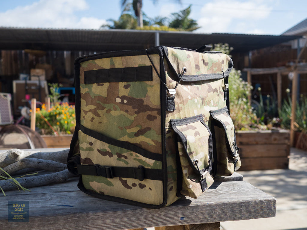 Docena Demi-Porteur Bag - NOS Camo | Ocean Air Cycles