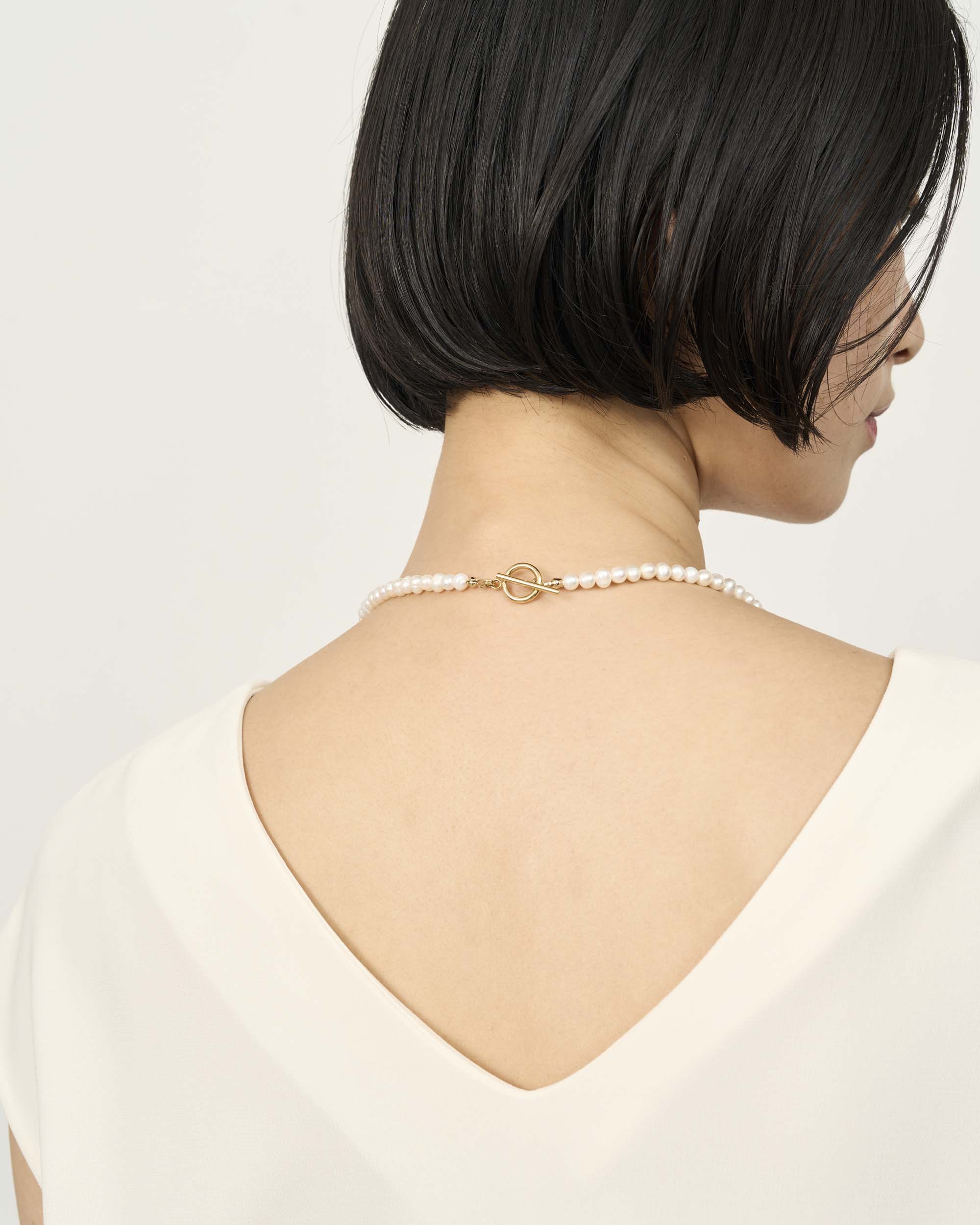 淡水パールロングネックレス - SOÉJU online store｜上質な大人の女性