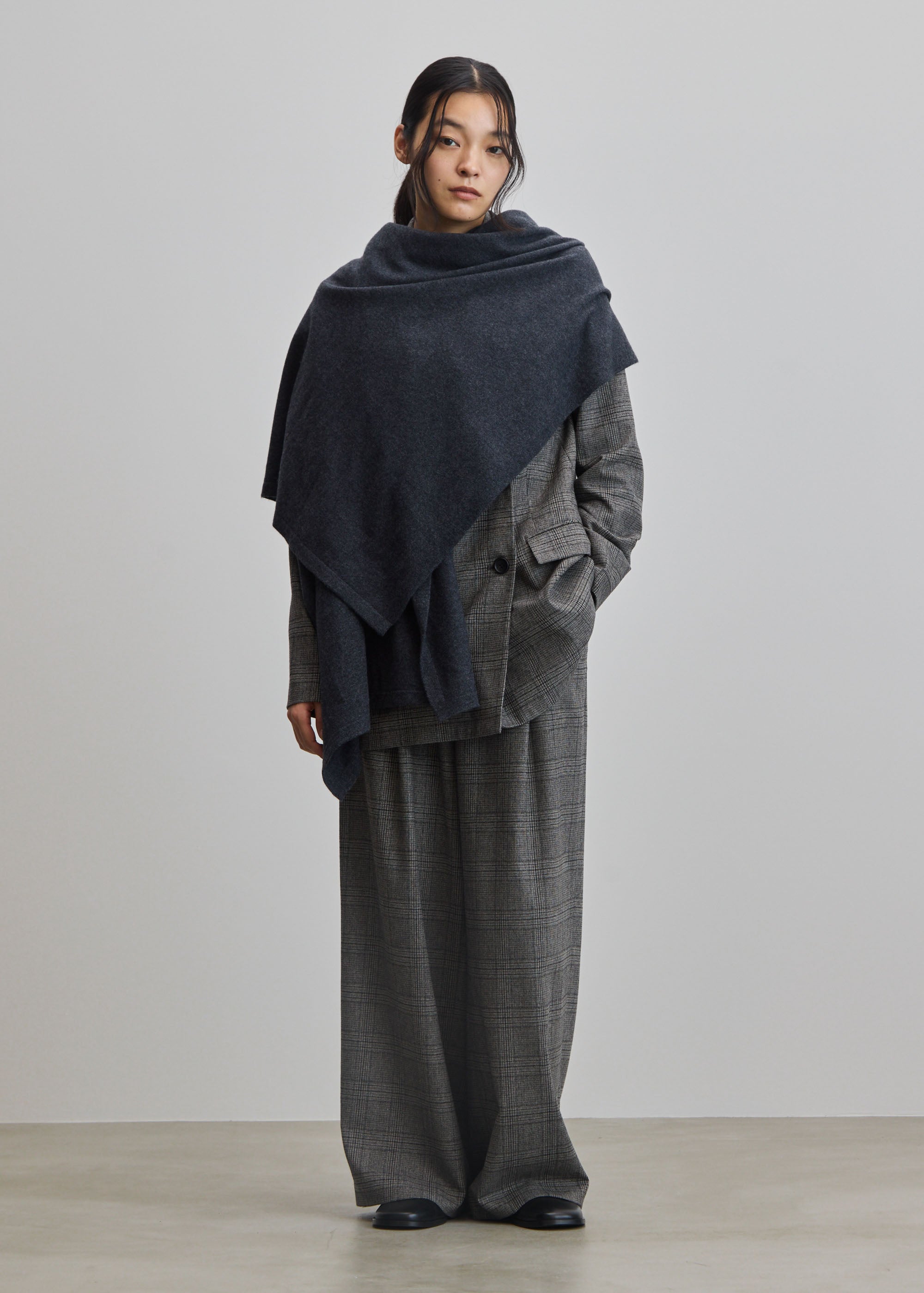 カシミヤ混ニットストール - SOÉJU online store｜上質な大人の女性の
