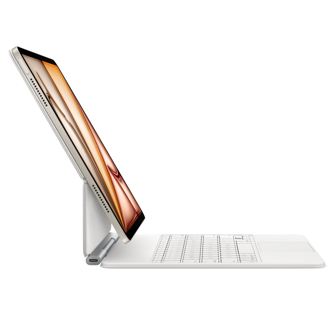 Magic Keyboard for iPad Air 13‑inch (M3) - Spanish - White - Apple
