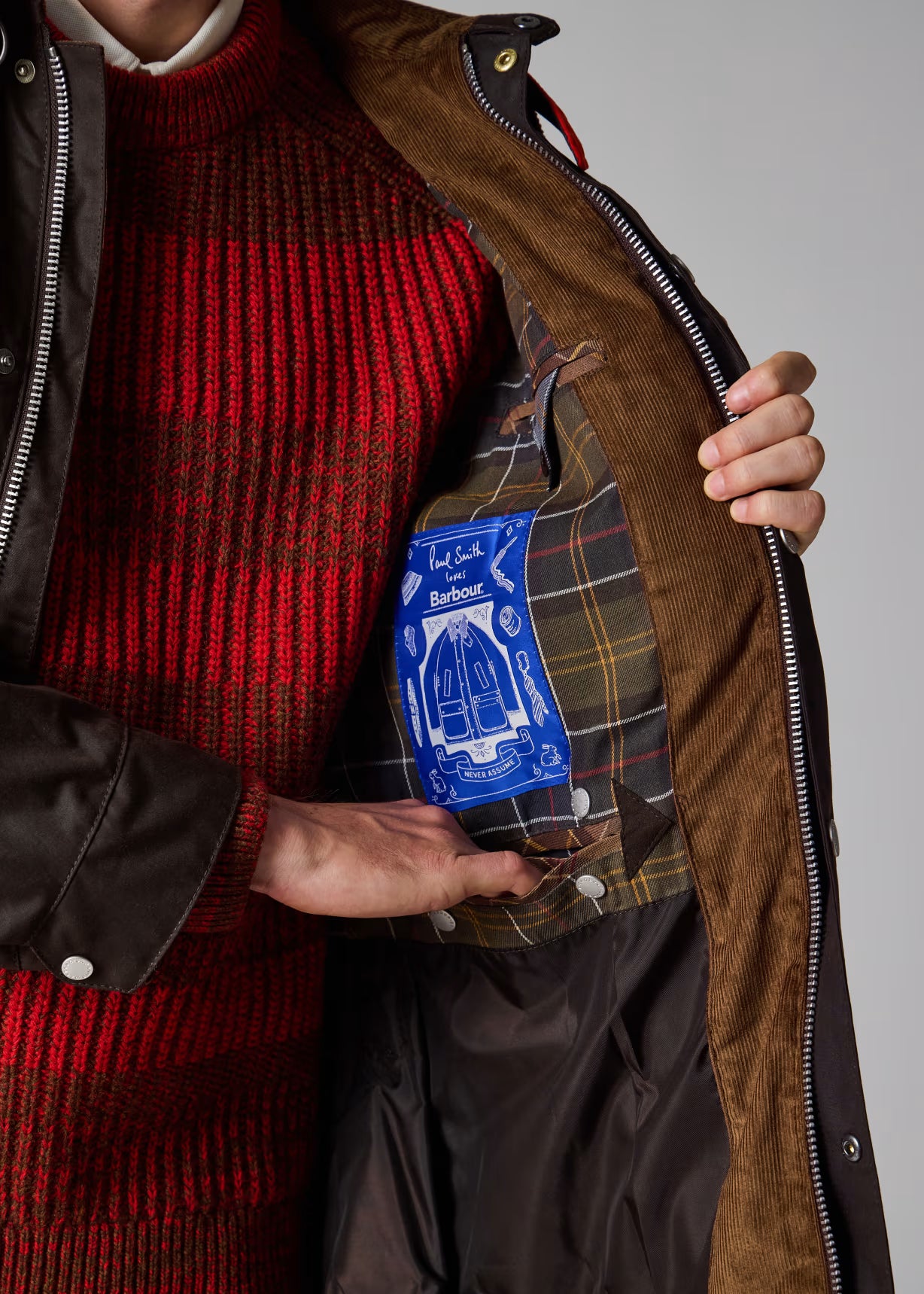 Barbour x Paul Smith Beeston Wax Jacket Rustic – Store Du Nord