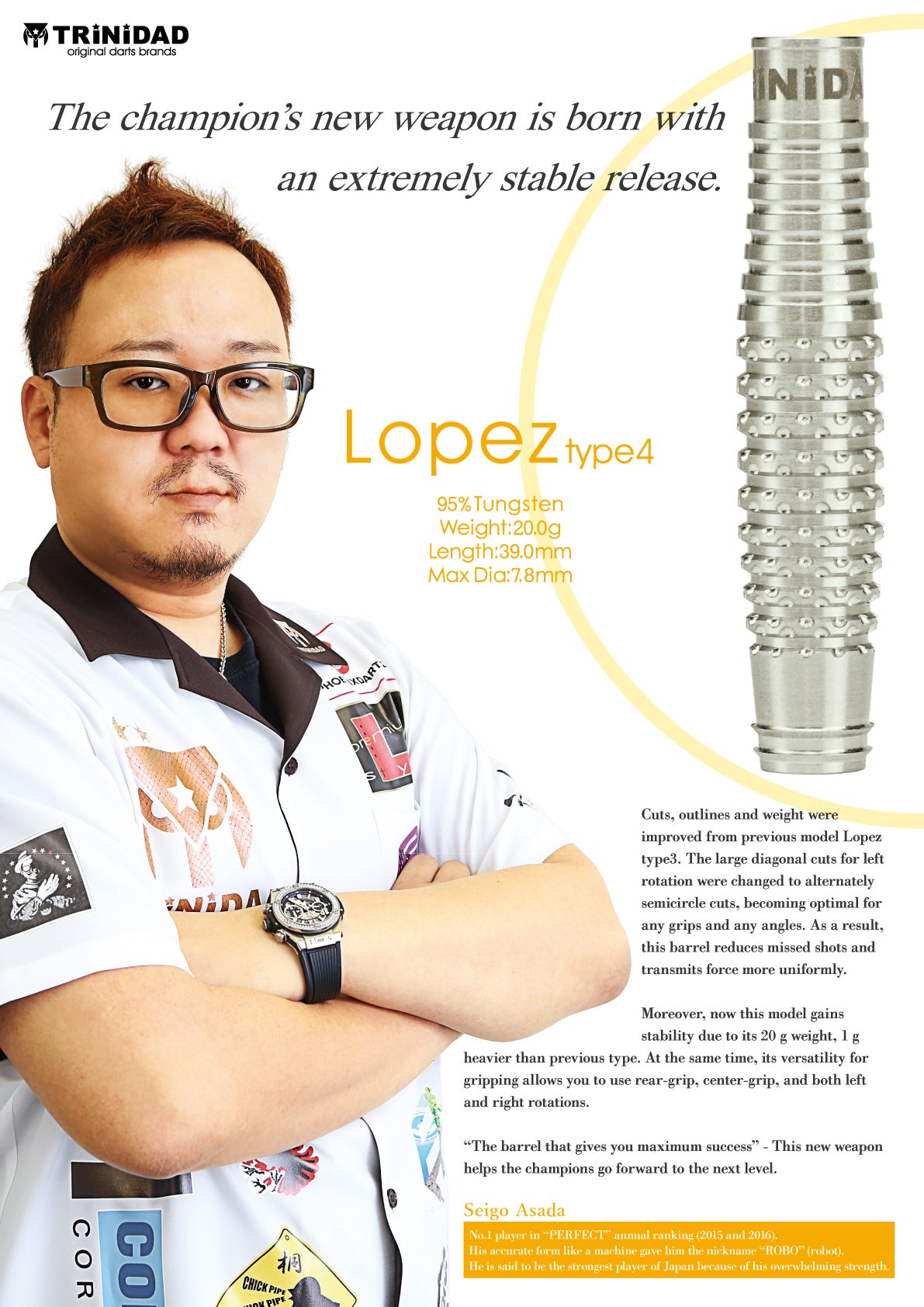 詳細情報 】浅田斉吾考案 Lopez type4（浅田プロによる説明動画有り