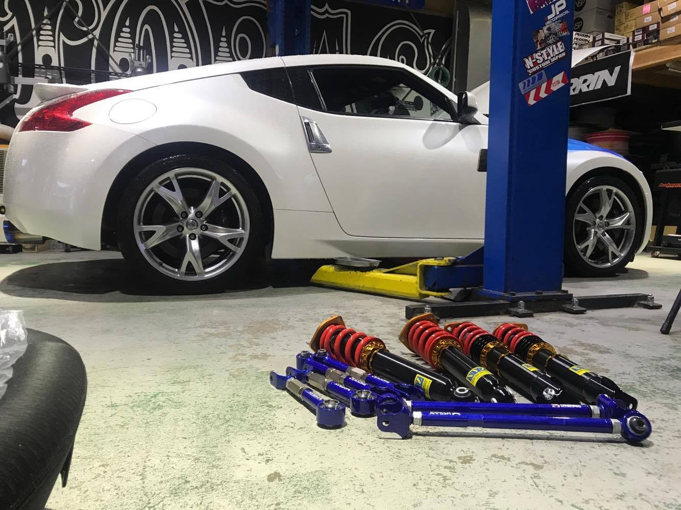 z34 IDEAL 車高調 z34 IDEAL 車高調 コイルオーバー シャコタン v36