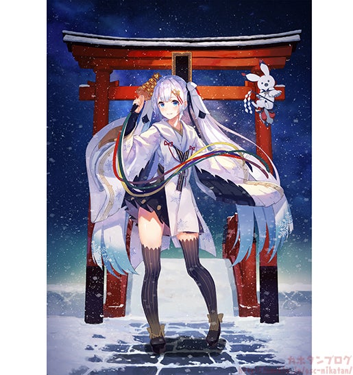 公開】2018年の雪ミクさん☆「ねんどろいど 雪ミク タンチョウ巫女Ver