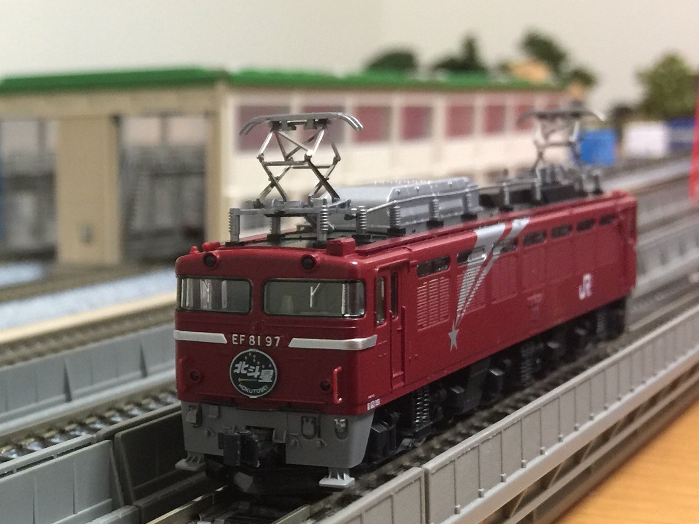 TOMIX 9126 “JR EF81形電気機関車（北斗星色）”入線（後編