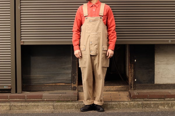 LYBRO(Nigel Cabourn)】NAVAL DUNGAREE HERRINGBONE | スマクロ町田店