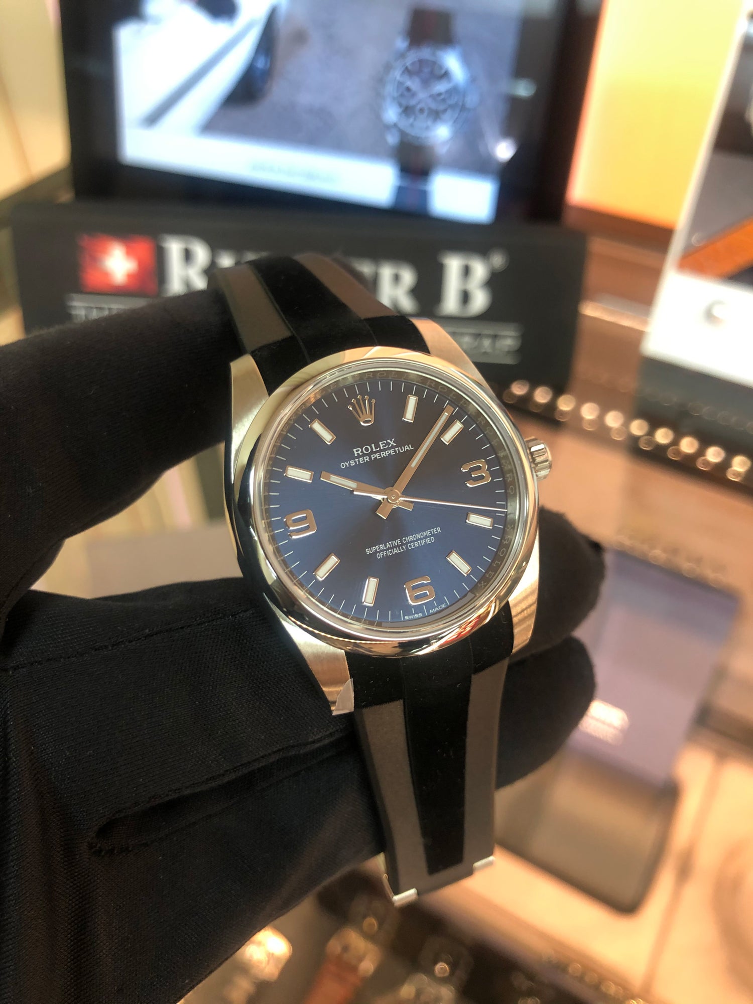 RUBBERB×ROLEX オイスターパーペチュアル専用ラバーベルト | 高級