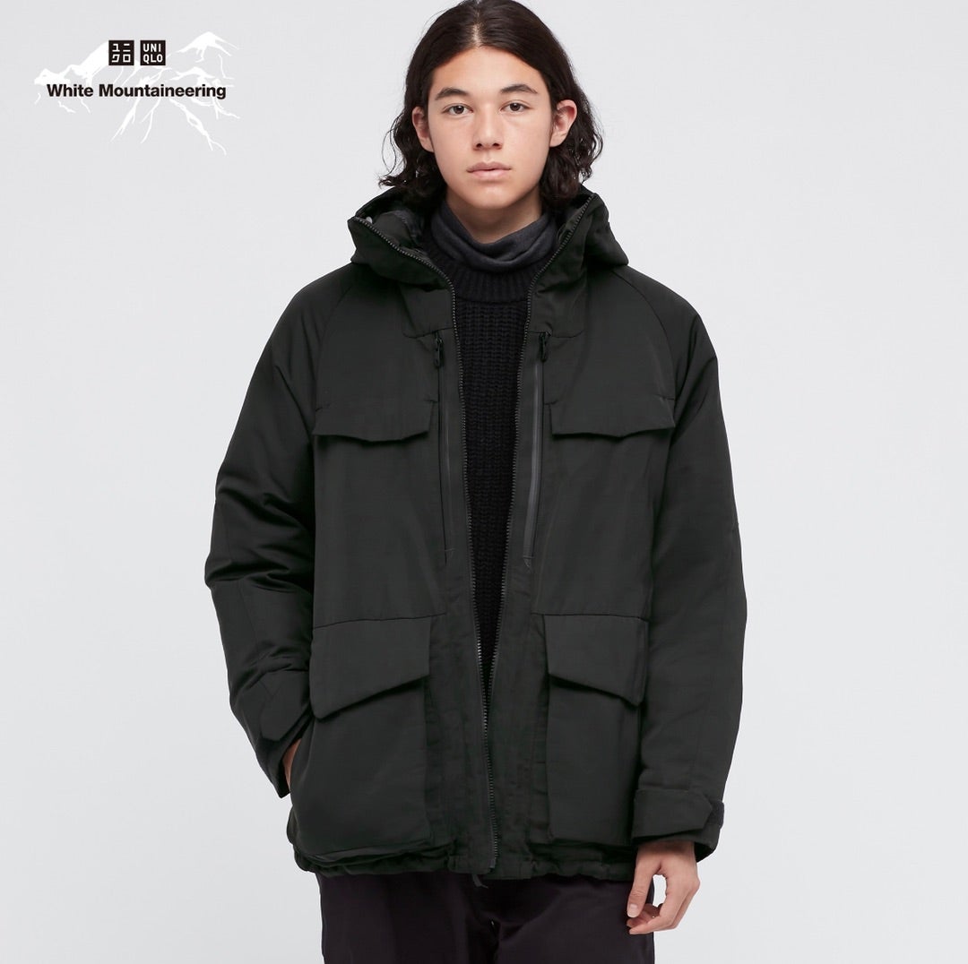 ハイブリッドダウンオーバーサイズパーカー UNIQLO ユニクロ +J