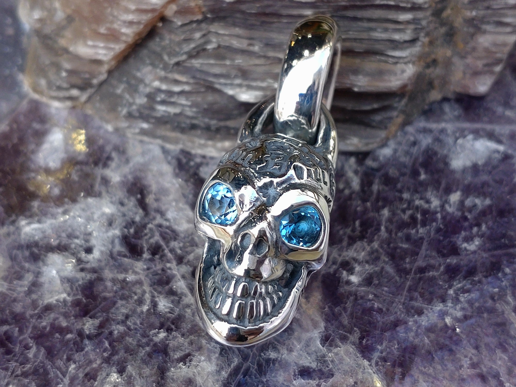 BWL / GRAFFITI VINTAGE SKULL PENDANT | BILL WALL LEATHER UENO
