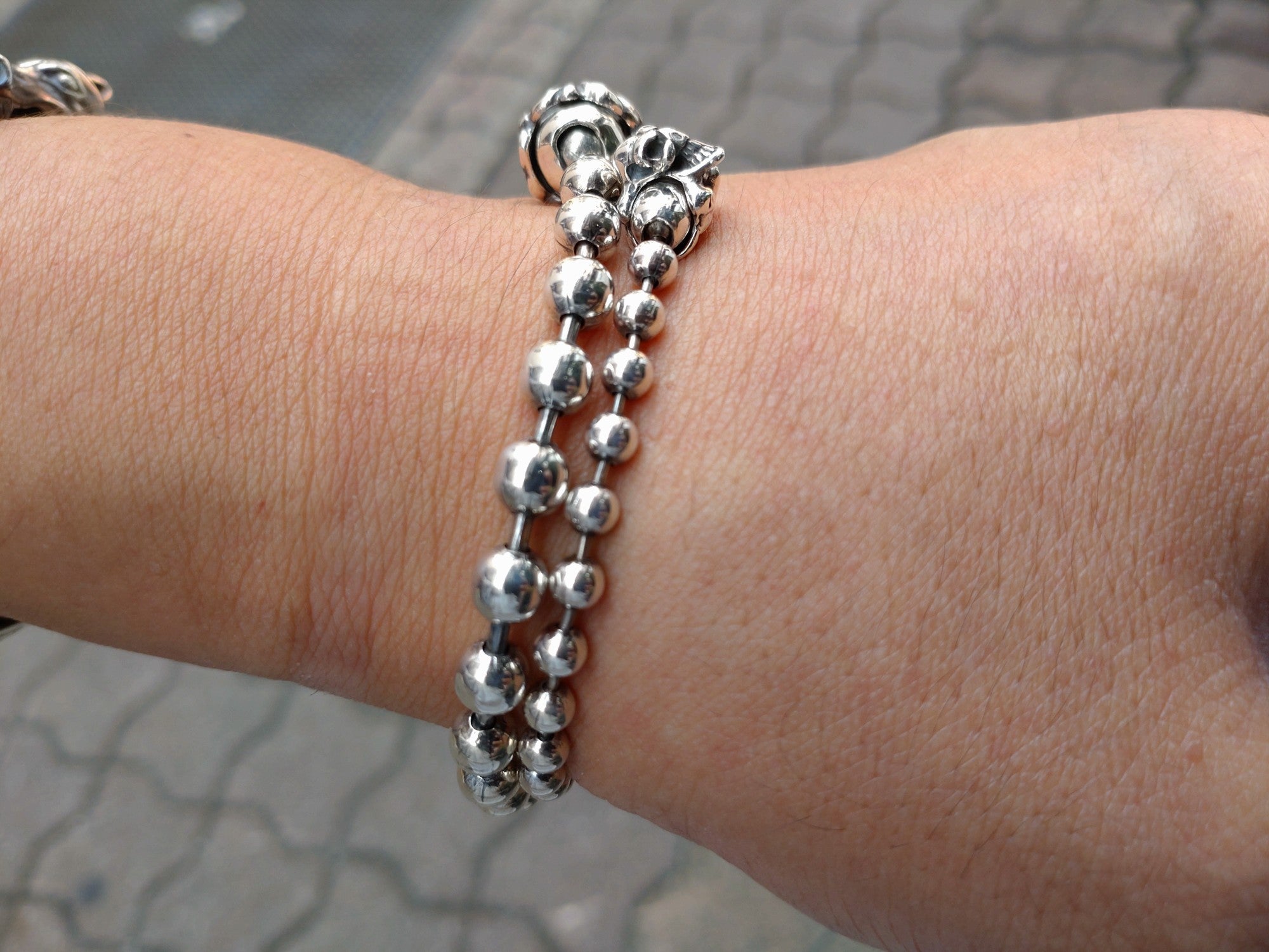BWL / BALL CHAIN BRACELET 4mm & 5,5mm | BILL WALL LEATHER UENO