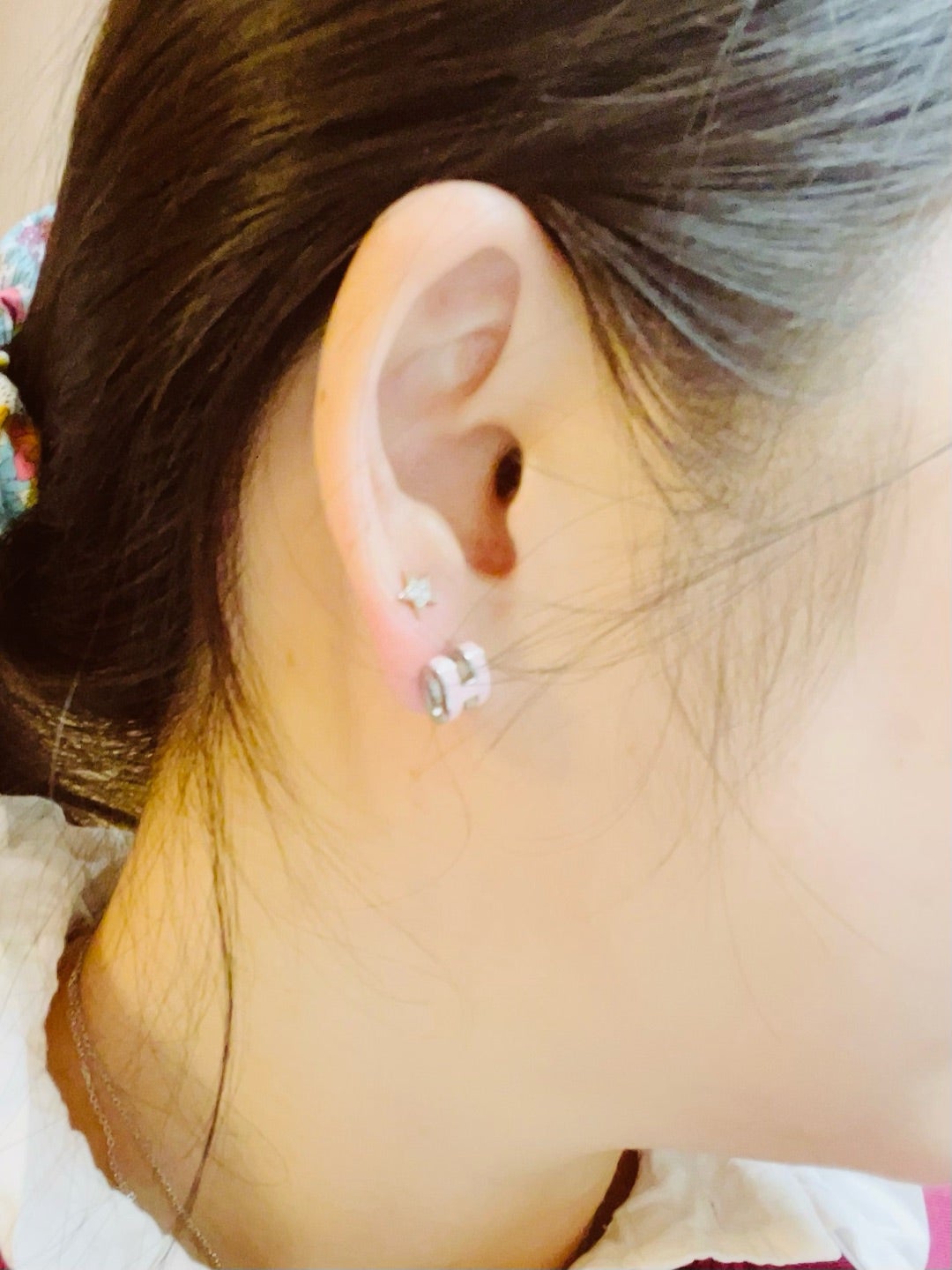待たれていたかのようなpophmini ローズドラジェピアス | ゆきこ：1、2