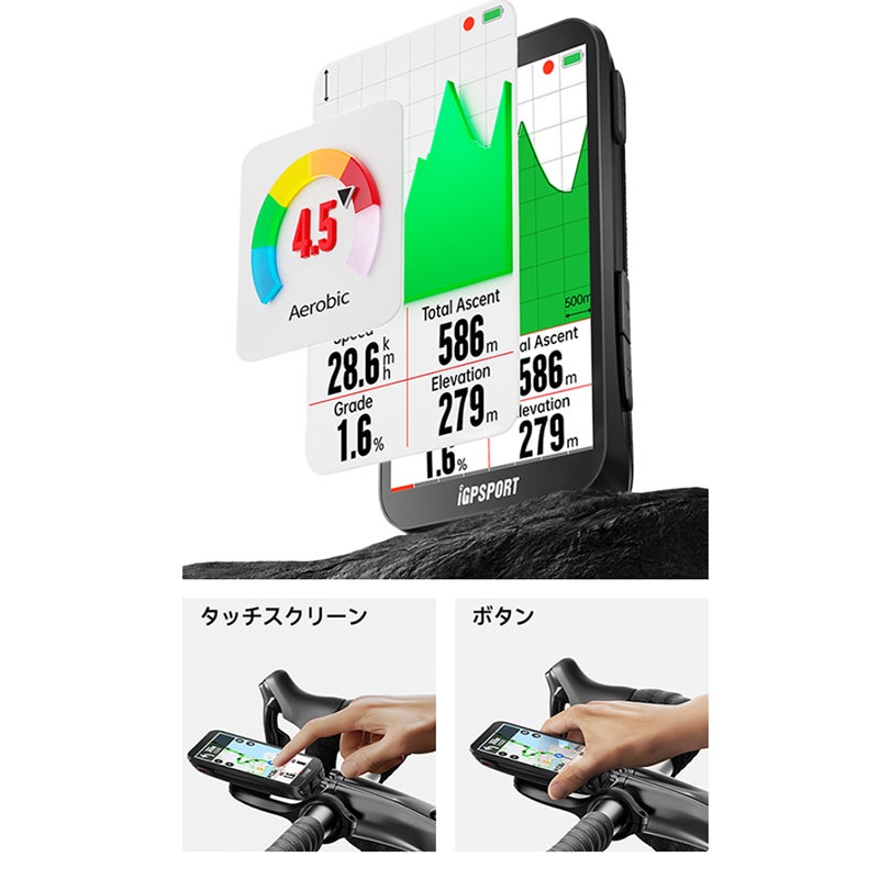 iGPSPORT/アイジピースポーツから新作サイクルコンピュータ「iGS800