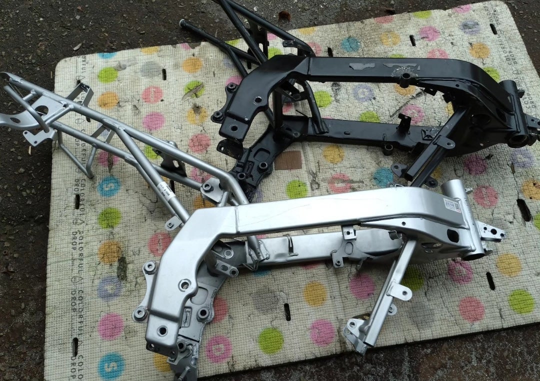 NSR50フレーム書類なし(カットあり) NSR50フレーム書類なし(カットあり