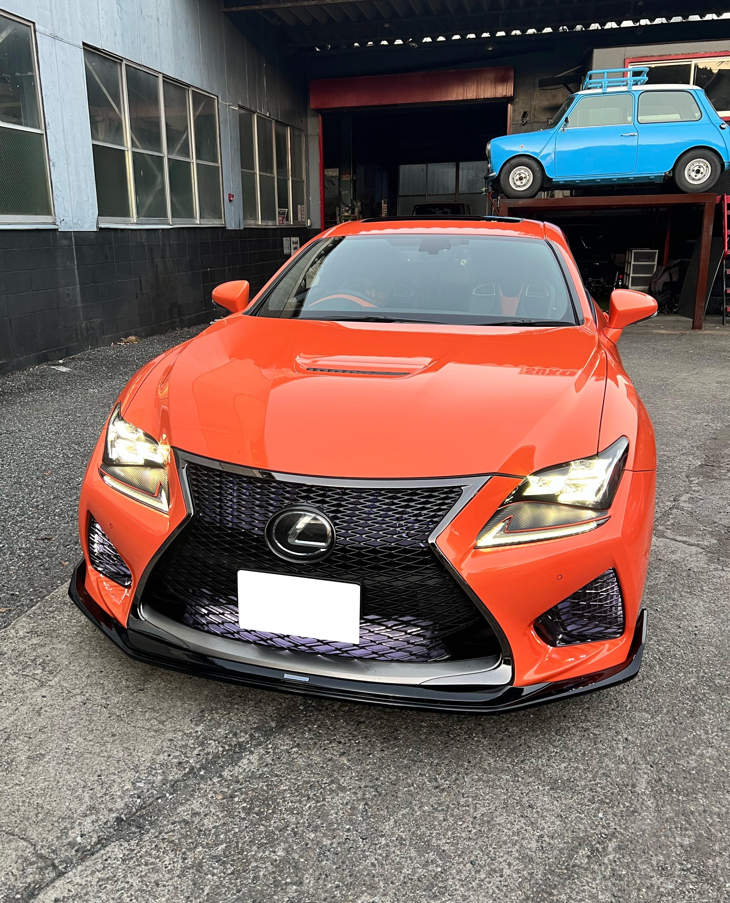レクサス RC F ワンオフマフラー製作（中間ストレート） | ワンオフ