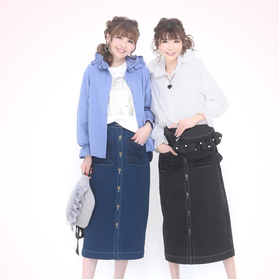 アンドラブショーでGET♡】パールビジューのメッシュふりるBODYバッグ