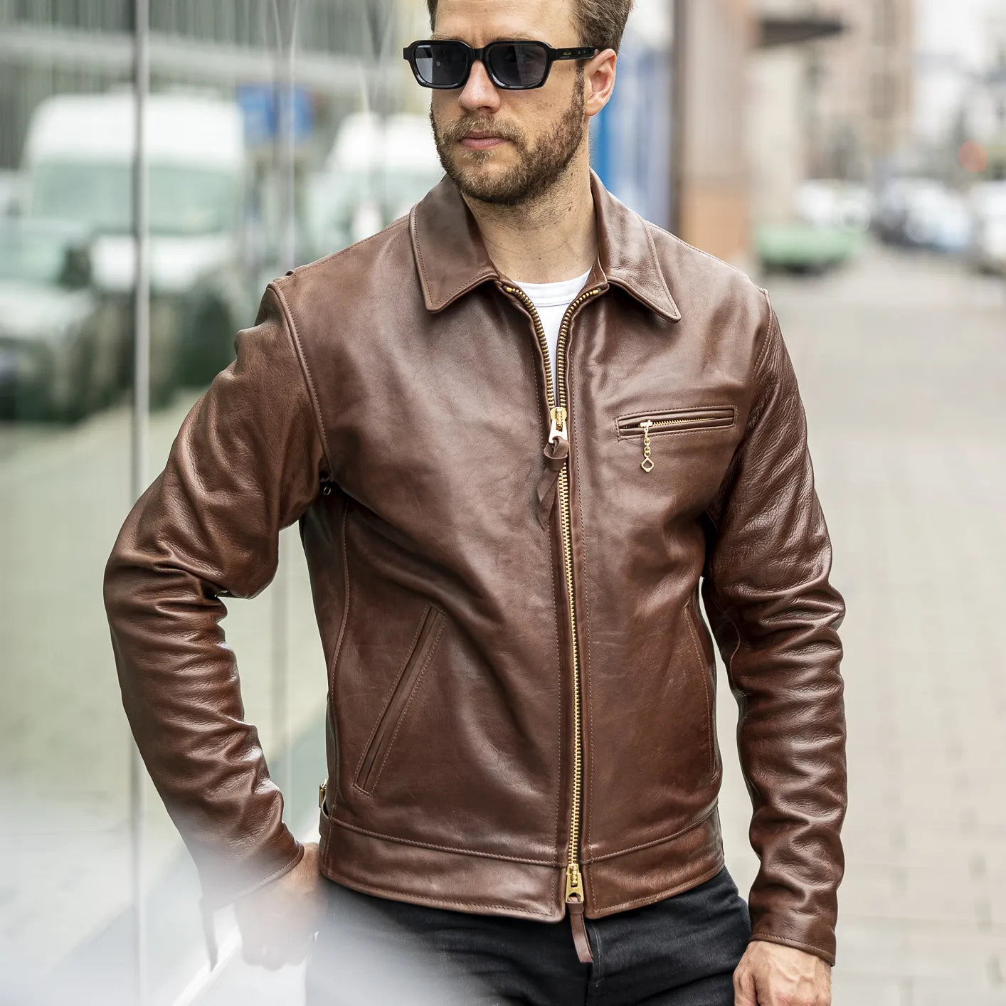 Simmons Bilt Liberator Jacket Chocolate – Handmade UK