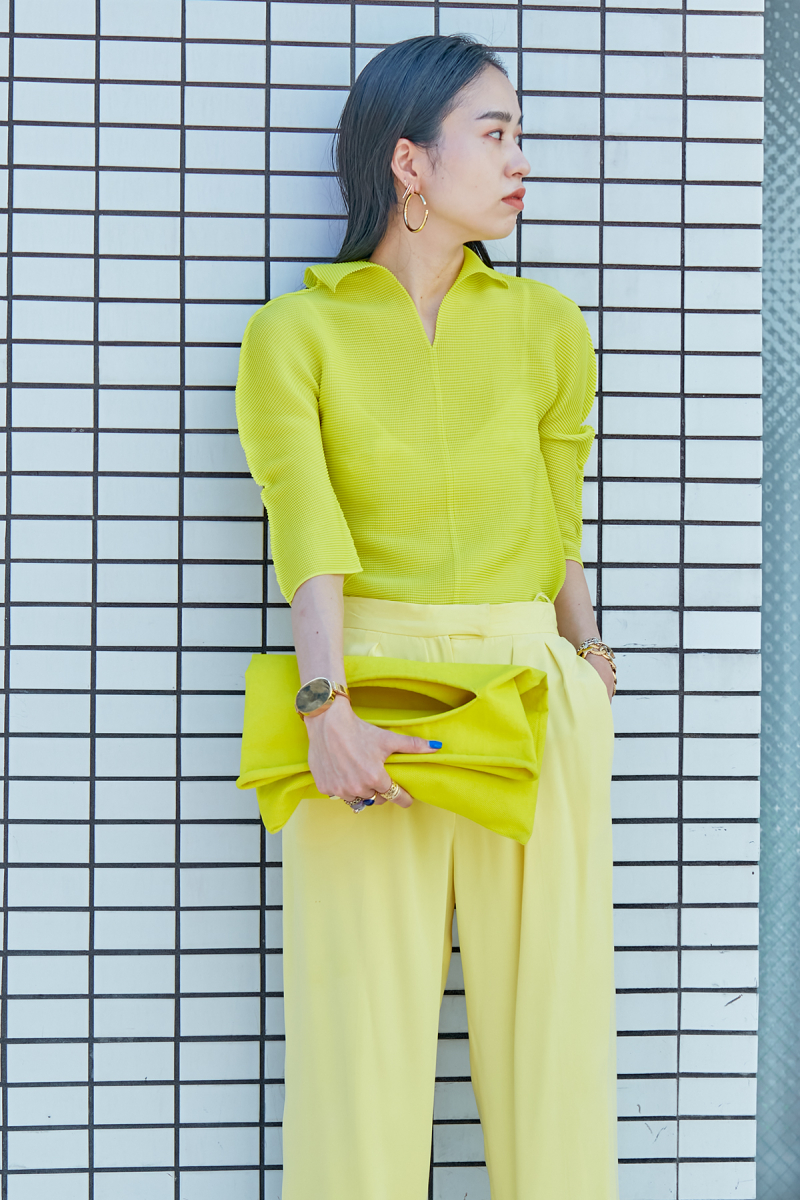 洗練された大人のデイリーウェア。人気スタイリスト濱本愛弓さんが