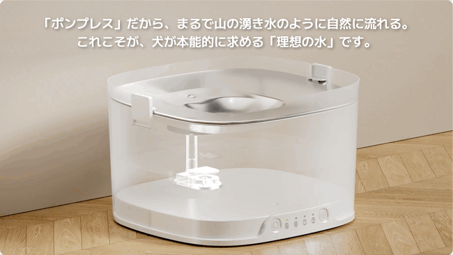 エルフィン給水器D1 Pro - 最初のひと口から一生の健康を守るために