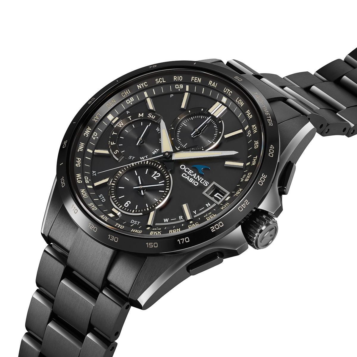 どんな服装にもマッチしやすい「OCEANUS」クラシックラインのクロノ