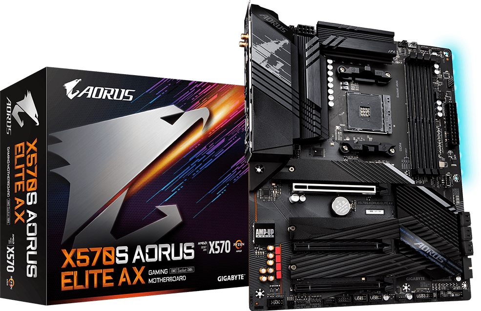 X570S AORUS ELITE AX (Rev. 1.x) - GIGABYTE Global