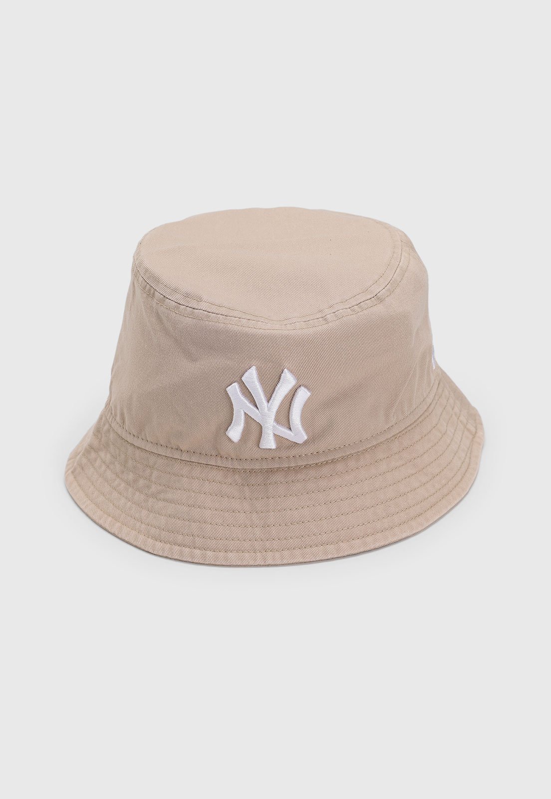 Chapéu New Era Bucket Nb Mlb Wash Basic Ney Bege - Compre Agora
