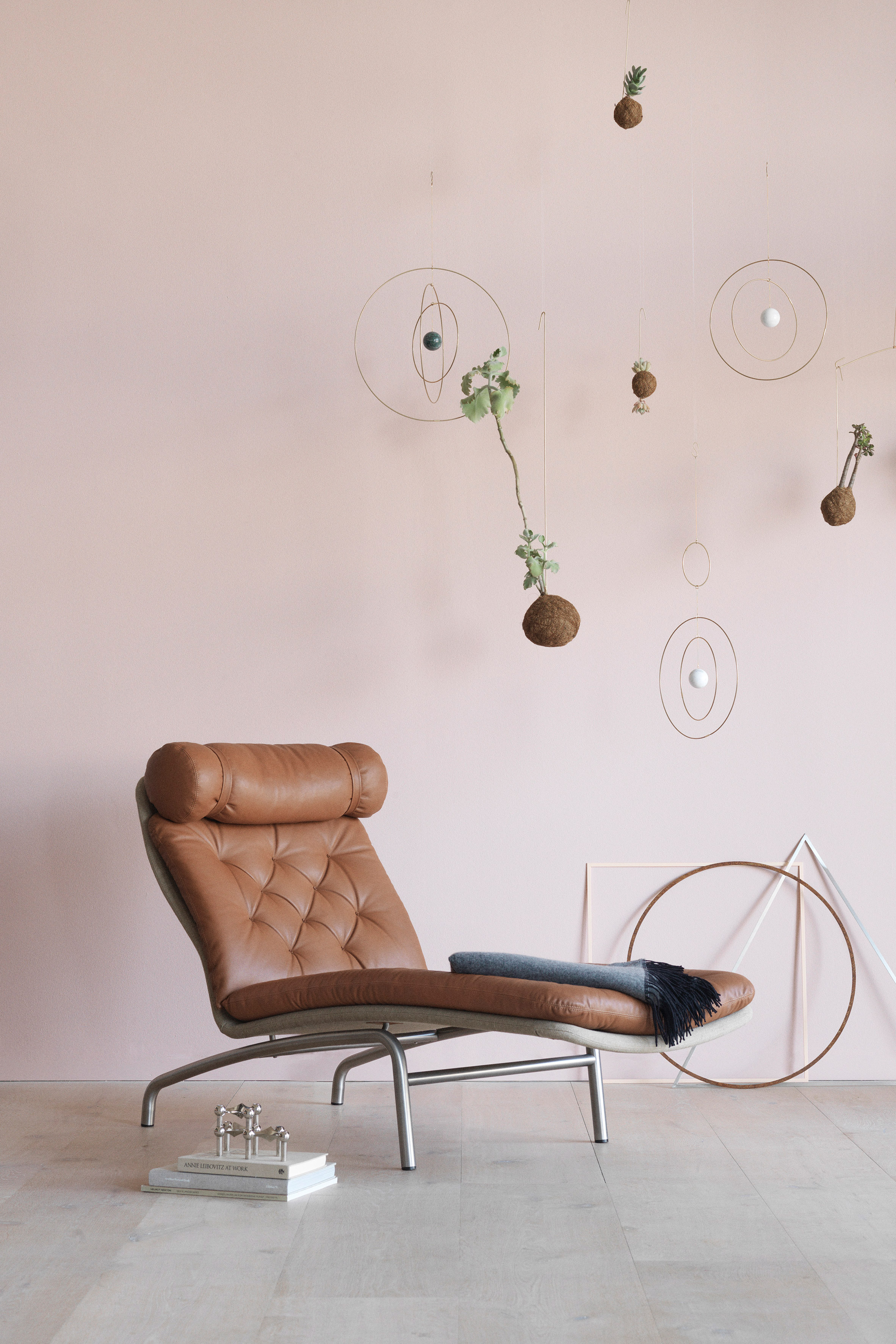 Arne Vodder's 1972 lounge chair gets a rerelease by Erik Jørgensen