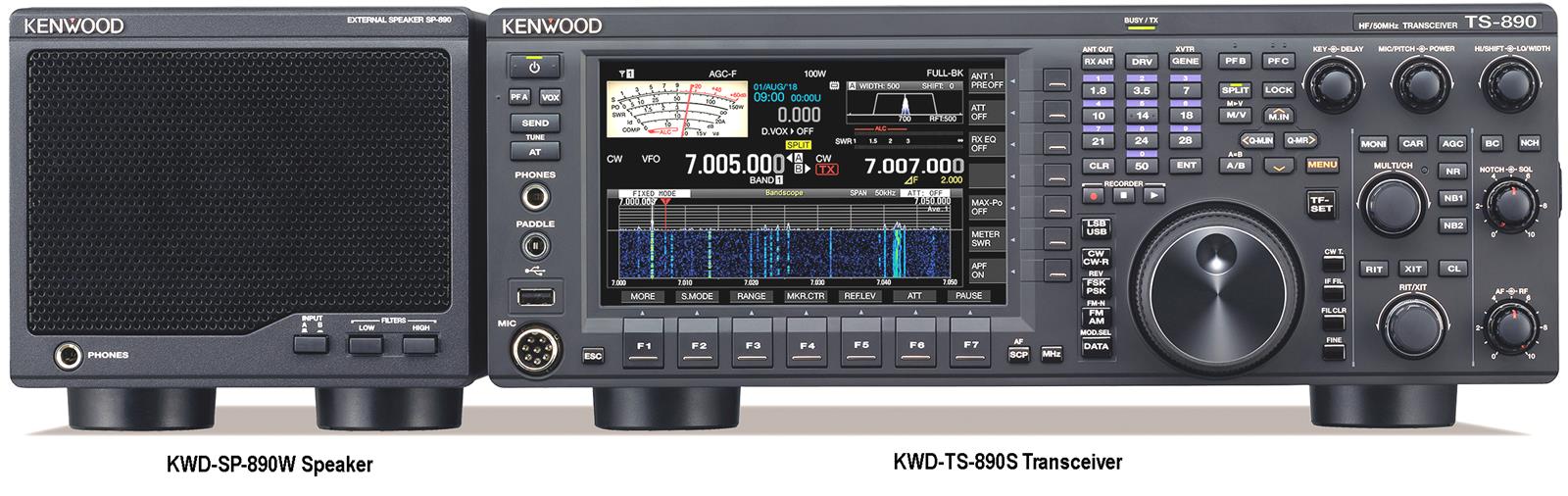Kenwood TS-890S Kenwood TS-890S HF/50MHz Transceiver | DX Engineering