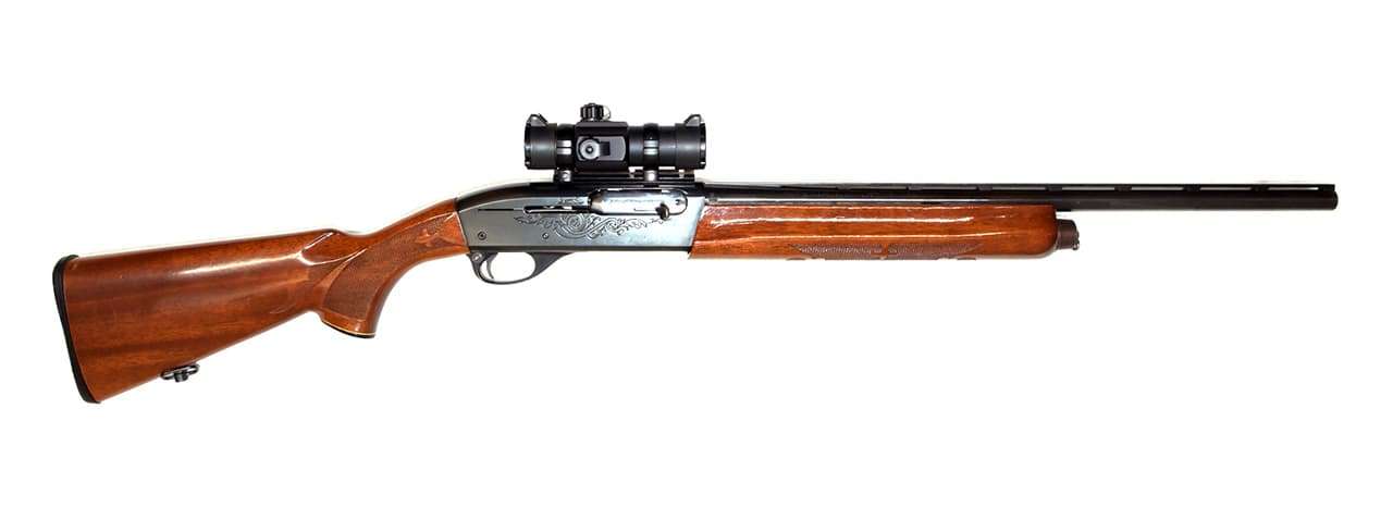 中古 自動散弾銃 REMINGTON レミントン 1100LW 20番 ドットサイト付