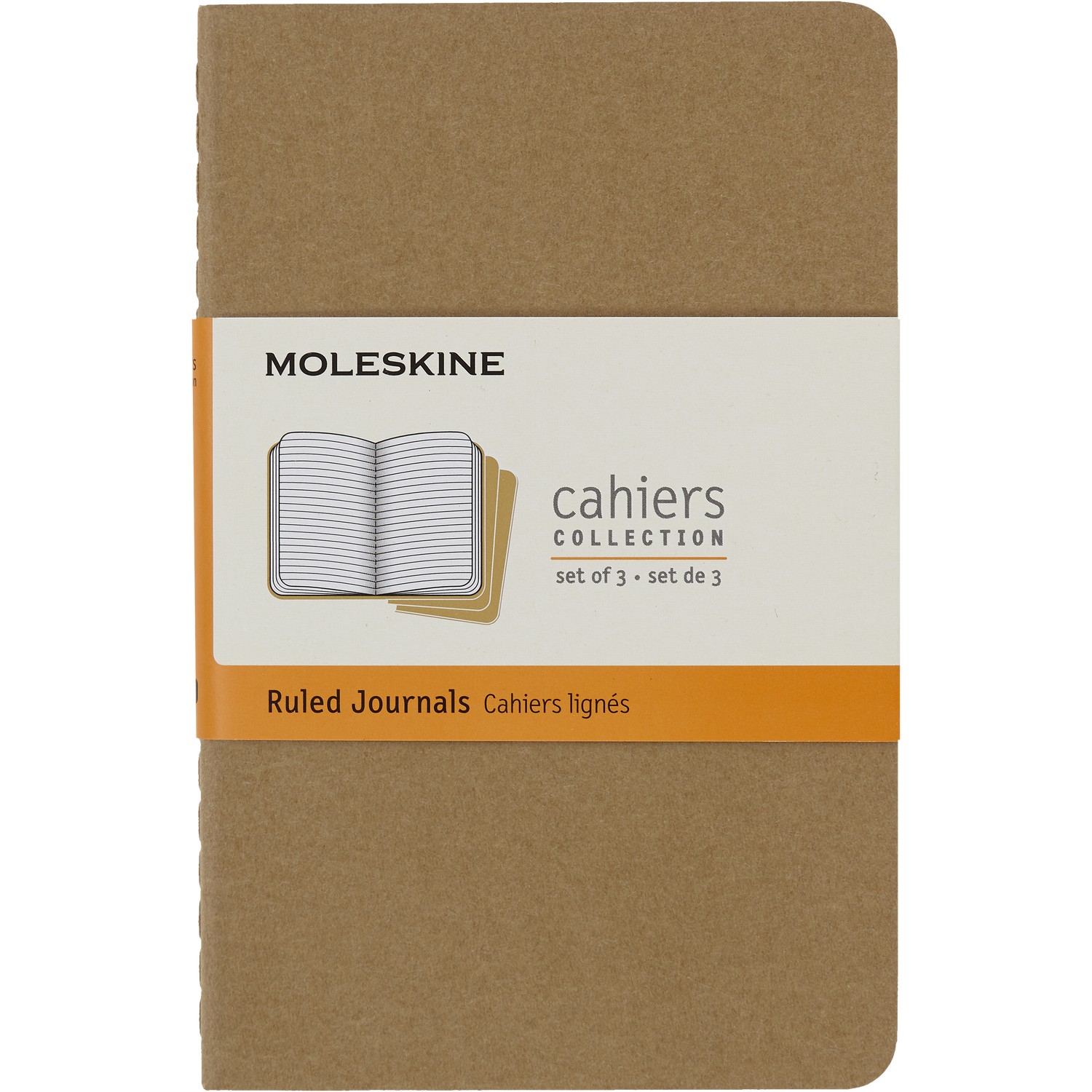 Moleskine Cahier Journal (Set of 3) Ruled Soft Cover | Point Park