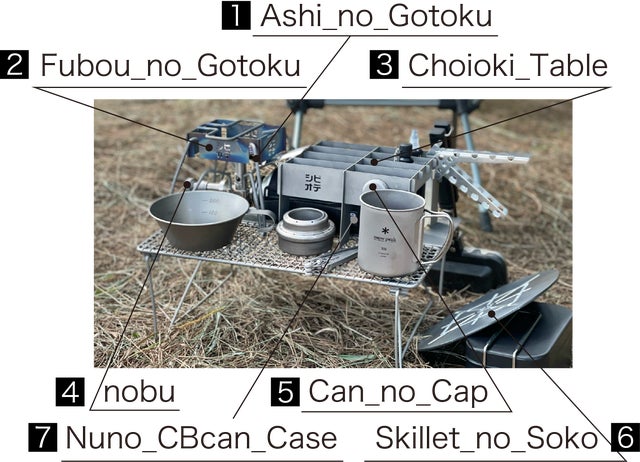 SOTO製シングルバーナー専用設計】をTITANIUMでカスタムシマクル