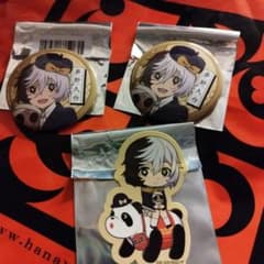夢野久作 Qちゃん 文スト 缶バッチ 缶バッジ 花やしき ステッカー
