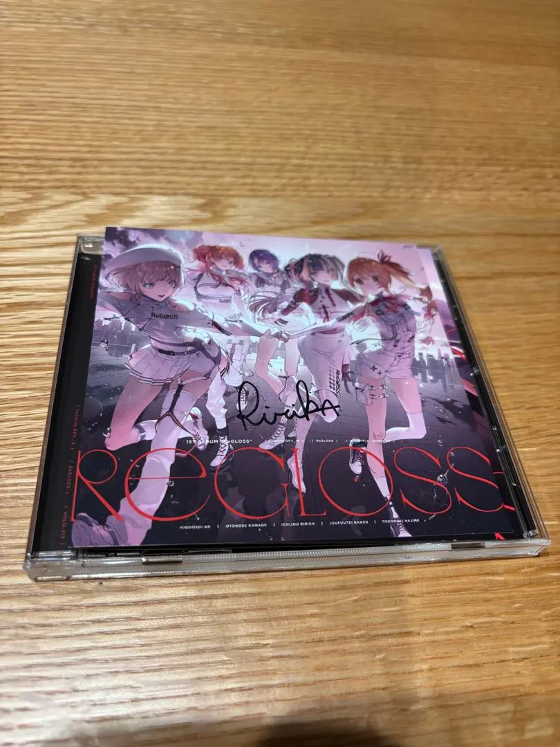 hololive ReGLOSS 1st Album 數量限定版一條莉々華親筆簽名‐ Mercari