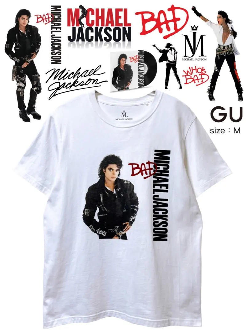 2026年最新】マイケルジャクソン tシャツ badの人気アイテム - メルカリ