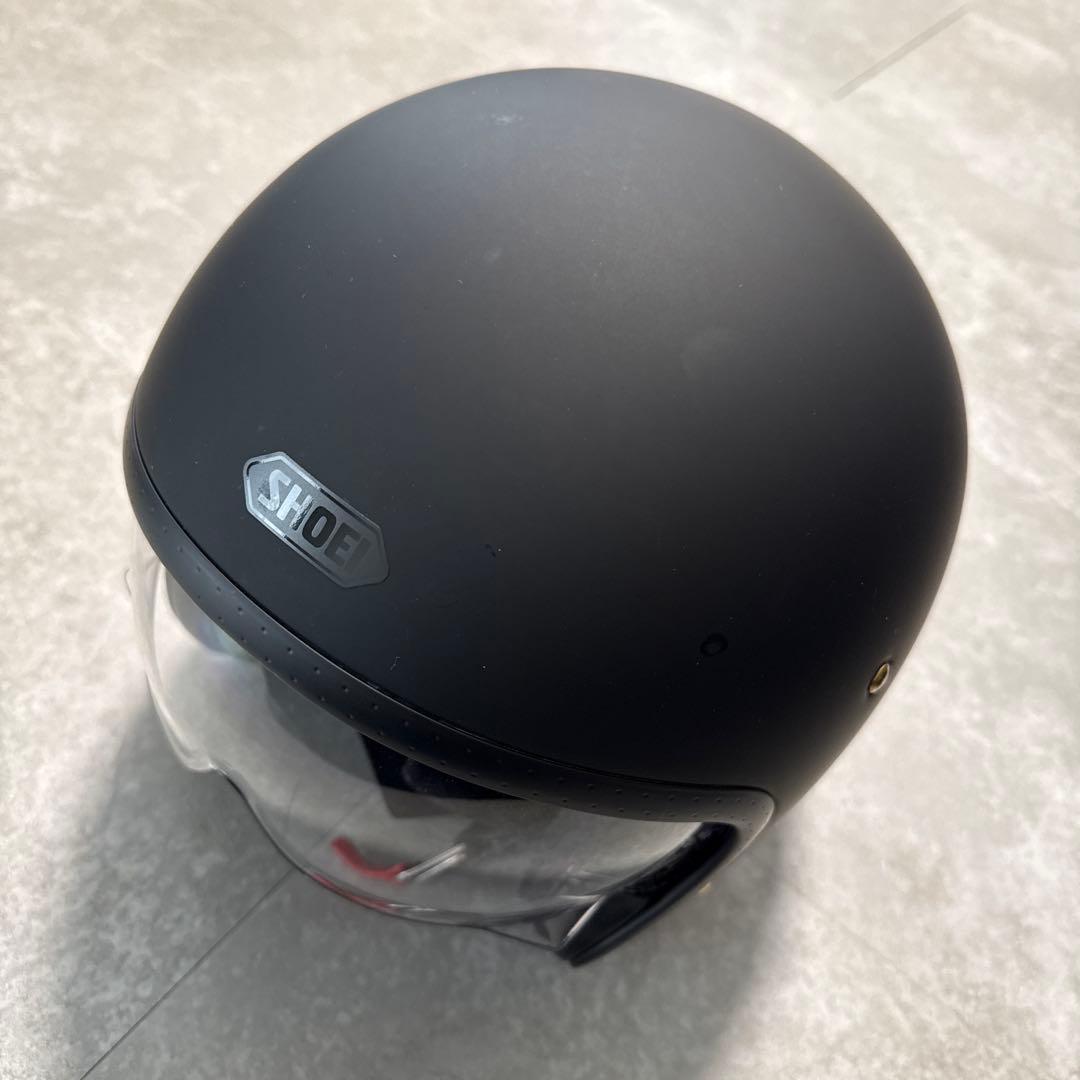 SHOEI マットブラック ジェットヘルメット Lサイズ - メルカリ