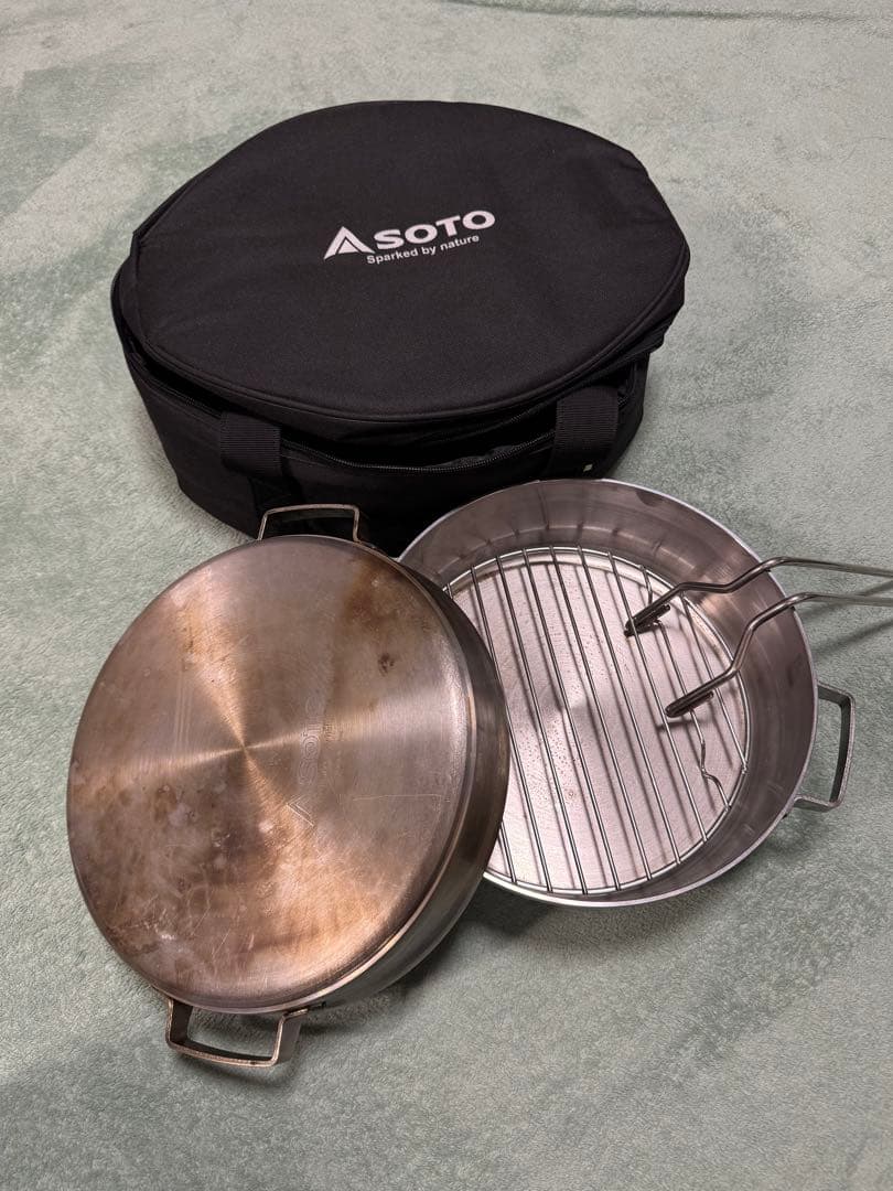 SOTO ステンレス ダッチオーブン 収納ケース付き - メルカリ