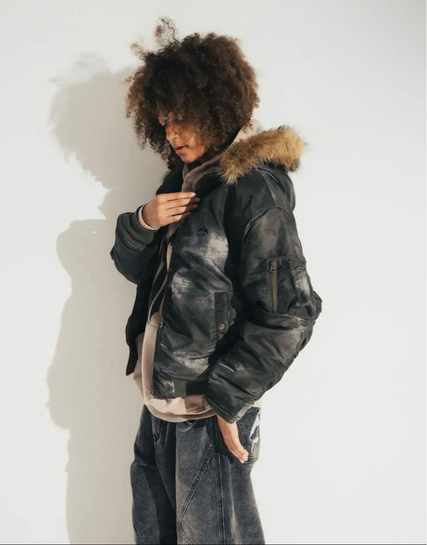 ANTIMID FLIGHT JACKET ファージャケット アンチミッド - メルカリ