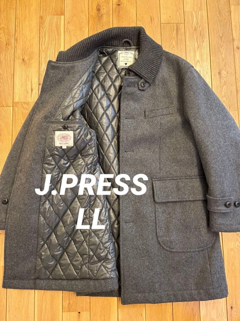 美品J.PRESS REDLABEL ウール　ドンキーコート　LL 美品J.PRESS REDLABEL ウール ドンキーコート LL - メルカリ