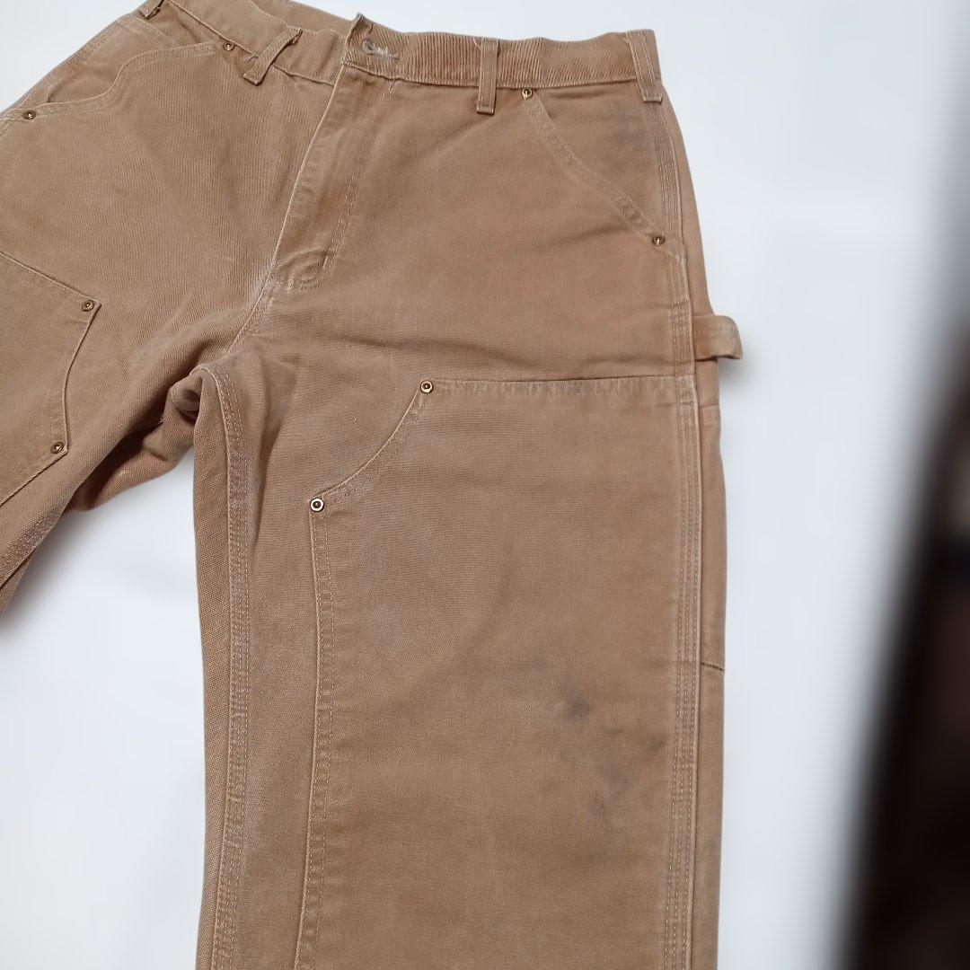 carhartt カーハートダブルニー 90sUSA製 W34L30 ベージュ - メルカリ