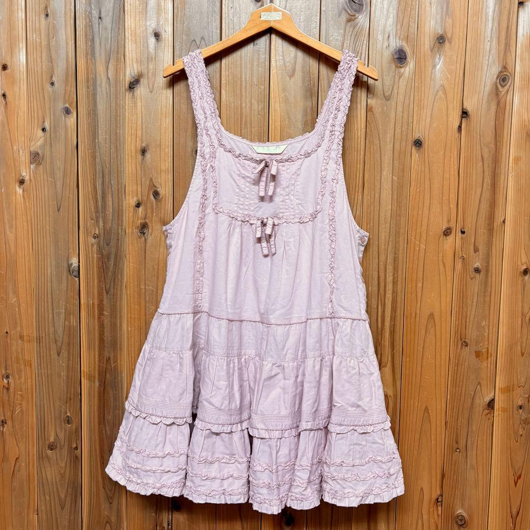 美品　PINKHOUSEピンクハウス ローンフリルチュニック　リボンつき ローンフリルブラウス｜ピンクハウスオフィシャルオンラインストア