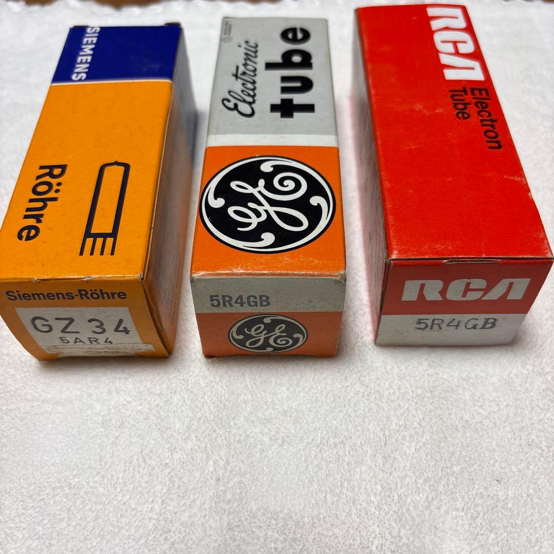 真空管3本セット GZ34 5AR4 5R4GB Mullard GZ34 (5AR4) 復刻ムラード 真空管 整流管 | sagamiaudio.co.jp