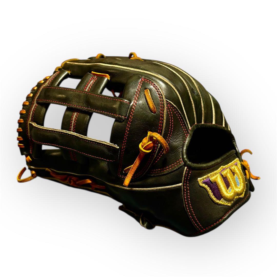 も*ー様 高品質⭐︎Wilson 硬式外野用グラブ 2025モデル】ウィルソン 硬式 グローブ グラブ 外野手用 右投げ用 左