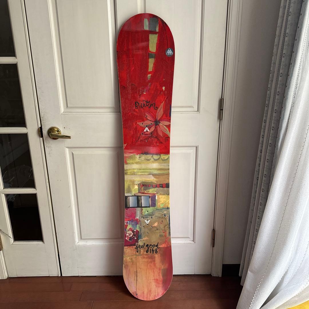 スノーボードセット BURTON バートン フィールグッド 2点 148cm 板