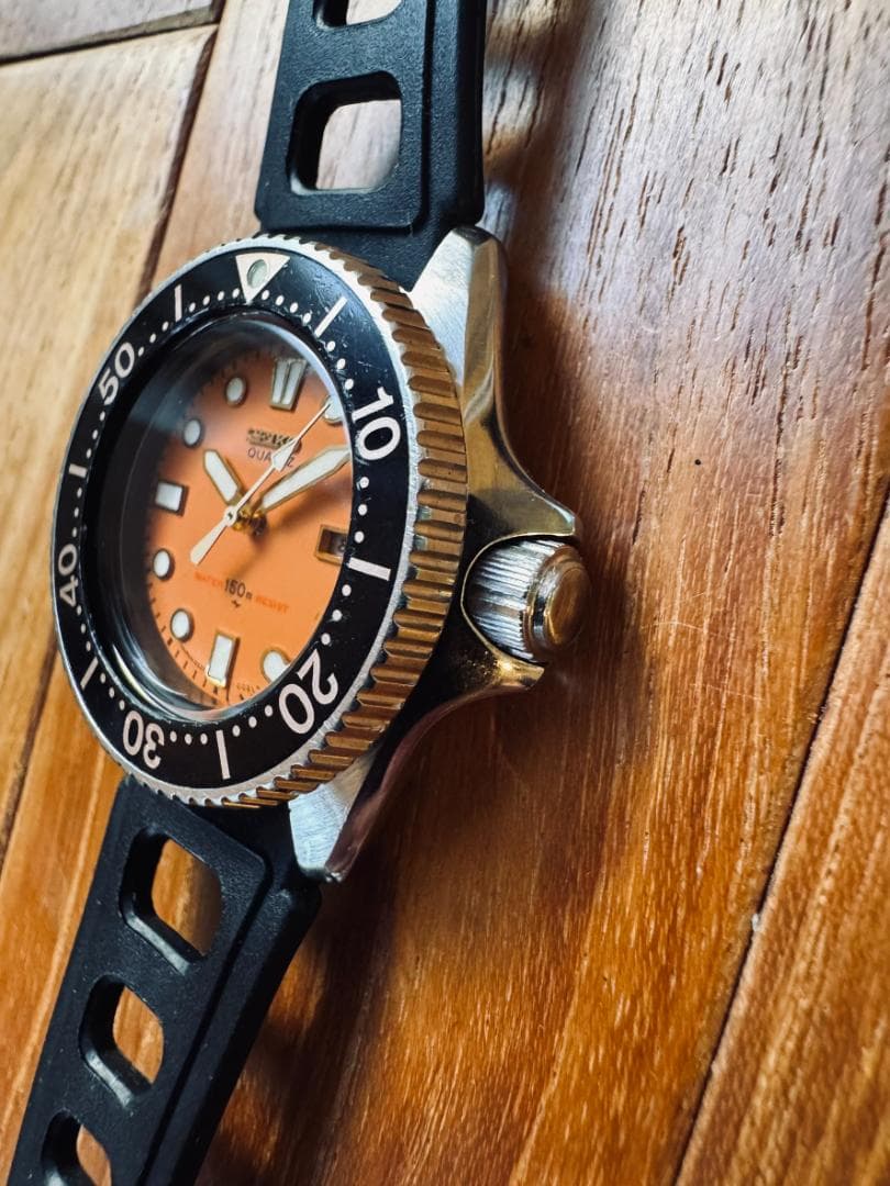SEIKO 2625-0010 セイコー レトロ 貴重 ダイバーズ オレンジ美品