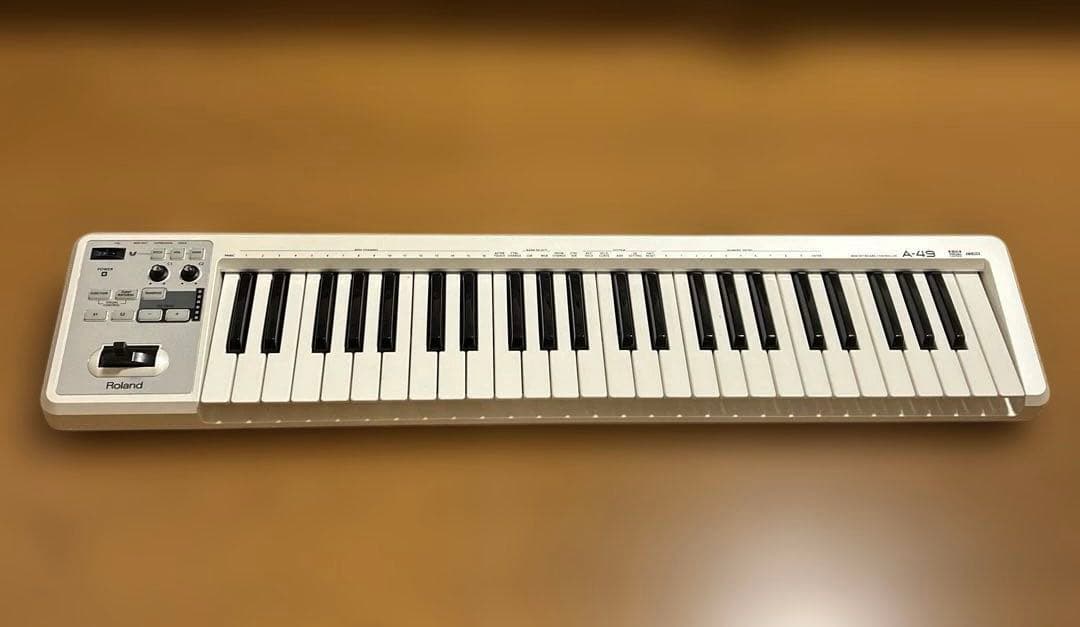 Roland A-49 MIDIキーボード ホワイト - メルカリ