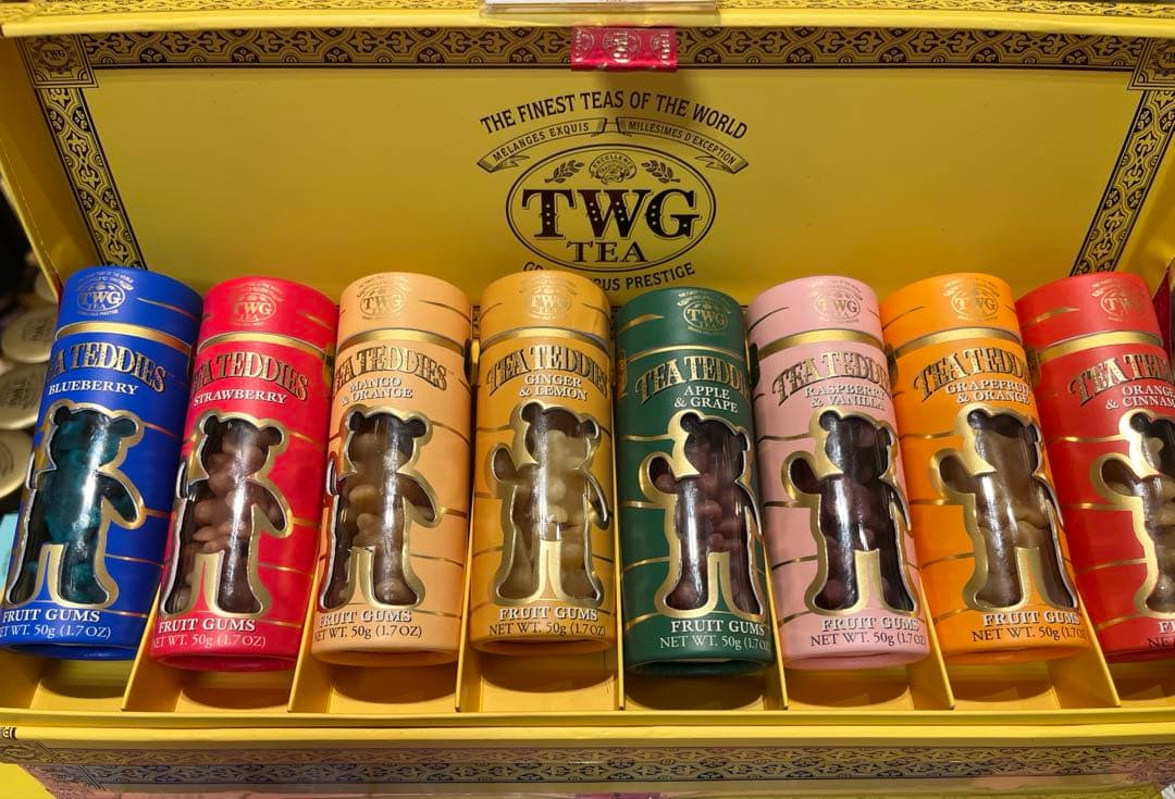 TWG ミニテディベア グミ ティー セット - メルカリ