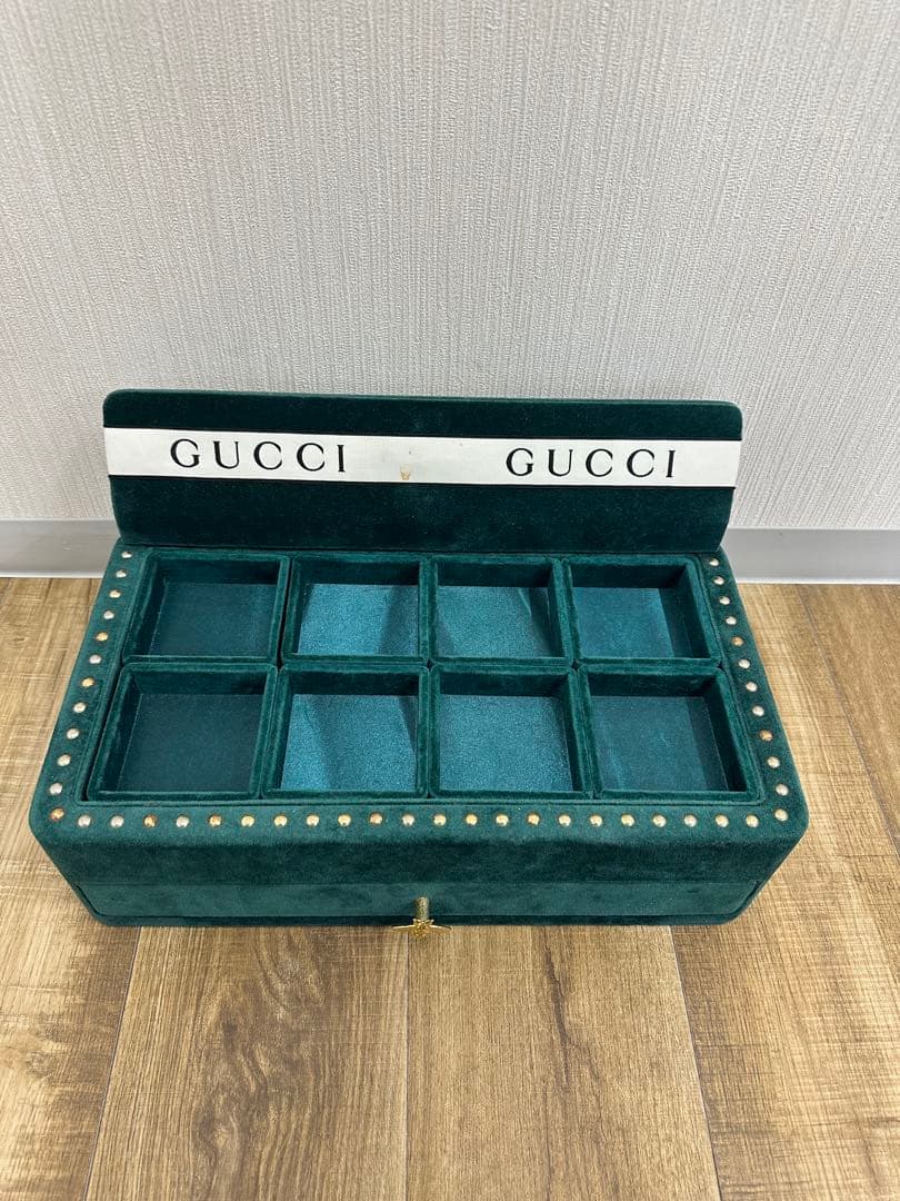 GUCCI アクセサリーケース(元時計陳列什器) GUCCI アクセサリーケース(元時計陳列什器) GUCCI アクセサリーケース