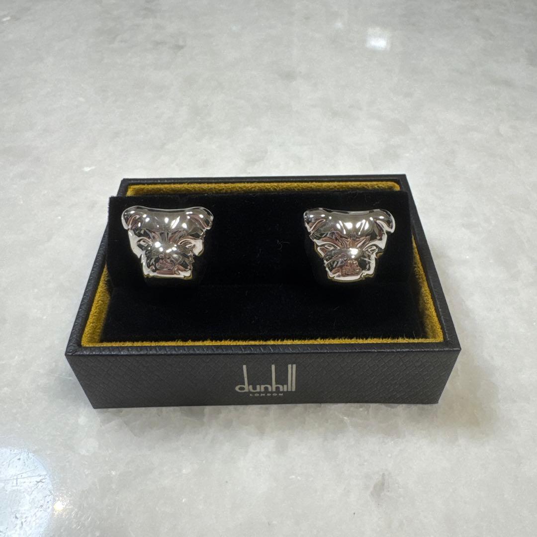 新品未使用品】Dunhill ブルドッグ 動物 カフリンクス - メルカリ