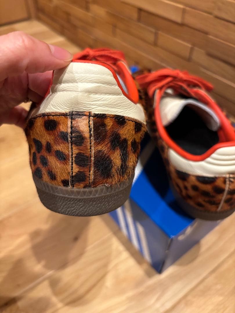 adidas SAMBA OG W レオパード柄 ヒョウ柄　23.5cm
